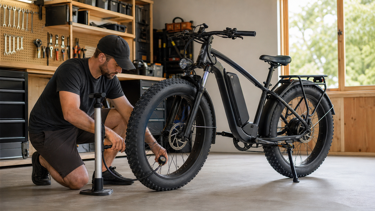 Comment régler la pression de vos pneus fat bike – fat bike électrique