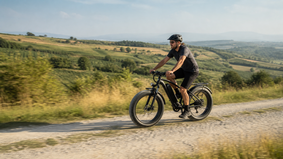 Fat bike gravel : rouler large sur les chemins – fat bike électrique