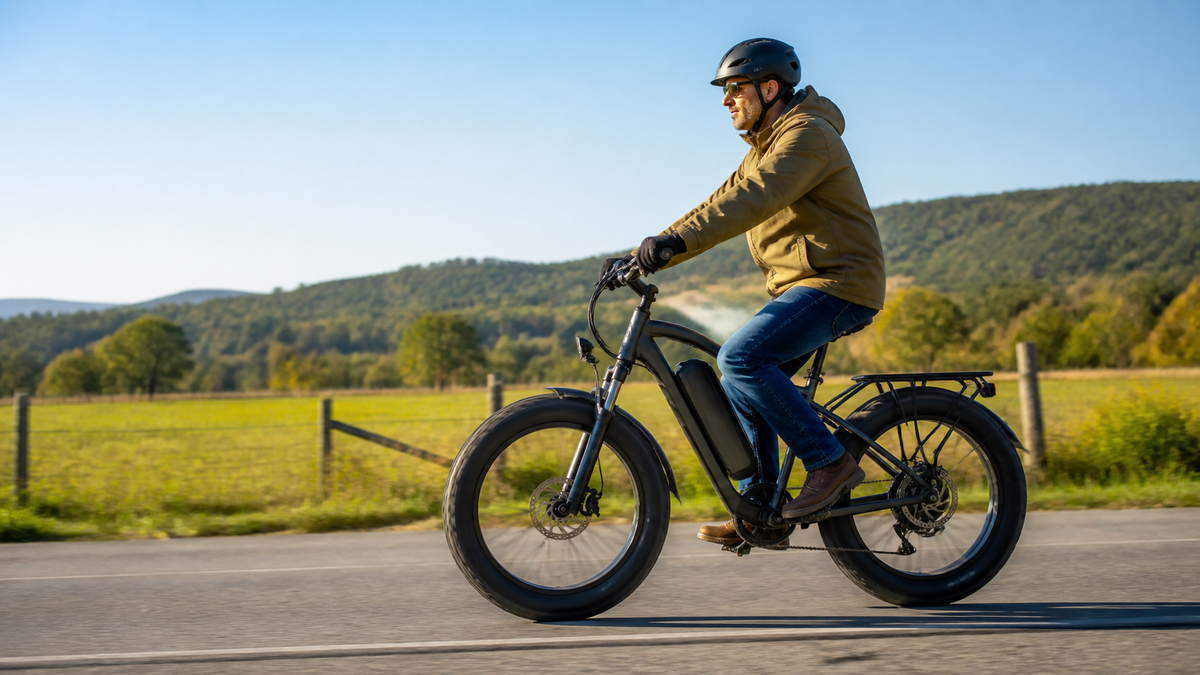 Fat bike sur route : oui, c’est possible et fun – fat bike électrique