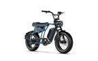 Fat Bike Vintage Scrambler Bleu - CAVET