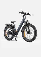 Fat Bike Électrique Mixte Confort & Urbain Noir - E26