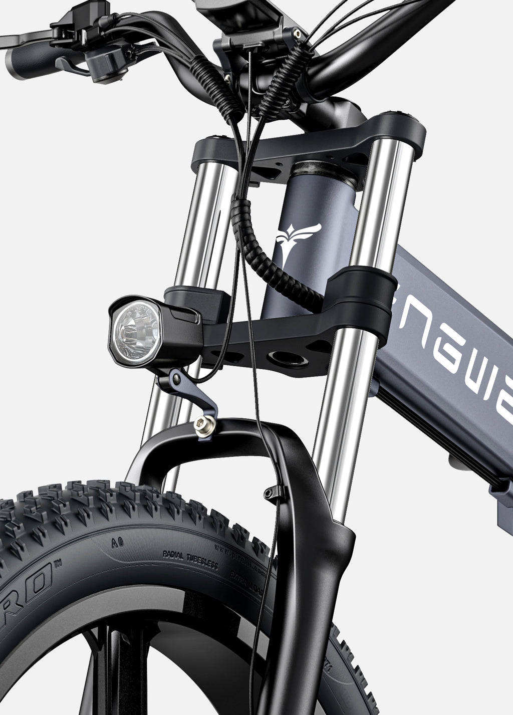 VTT Fat Bike Electrique Pliable à Triple Suspension X26