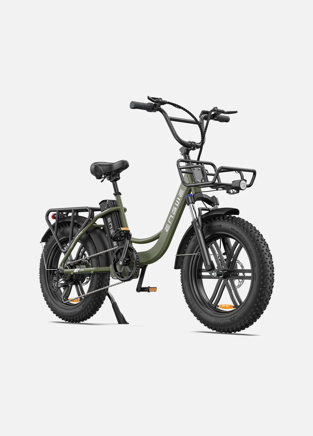 Vélo Électrique Urbain Grosses Roues Vert - L20 BOOST
