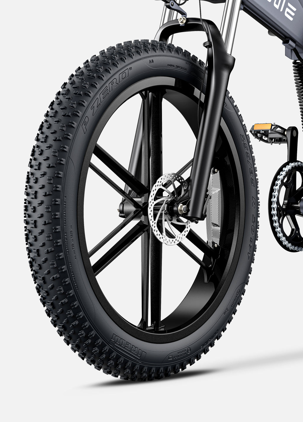 VTT Fat Bike Electrique Pliable à Triple Suspension X26