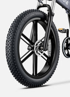 VTT Fat Bike Electrique Pliable à Triple Suspension X26