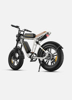 VTT Fat Bike Electrique Blanc ENGWE M20