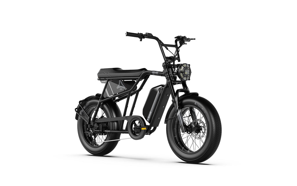 Fat Bike Vintage Scrambler Noir - CAVET