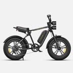 VTT Fat Bike Electrique Noir ENGWE M20