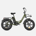 Vélo Électrique Urbain Grosses Roues Vert - L20 BOOST