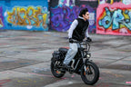 Fat Bike Vintage Scrambler Noir - CAVET