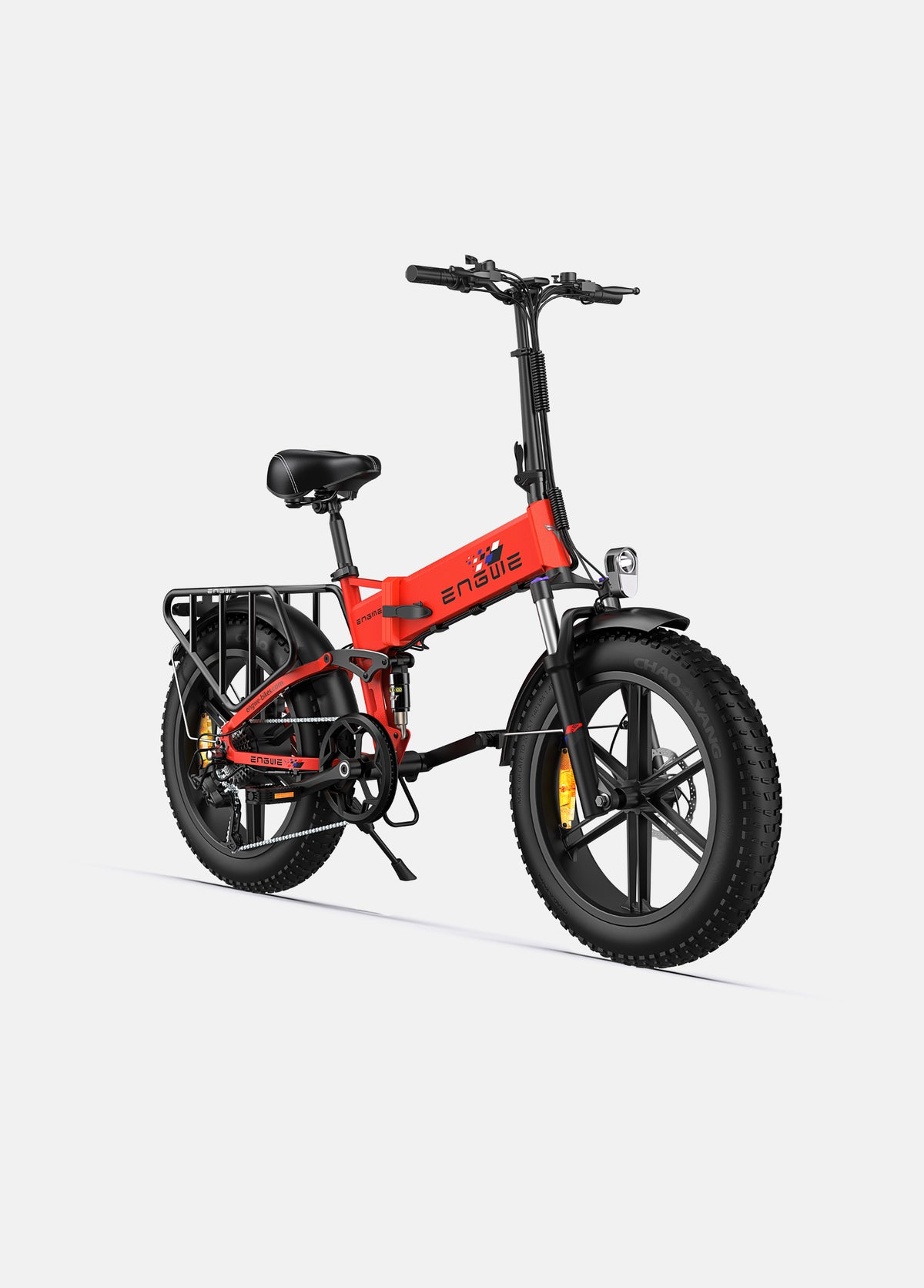 Vélo Électrique Compact de Ville Rouge - ENGWE Engine X
