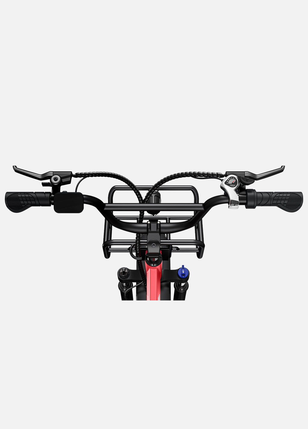 Vélo Électrique Urbain Grosses Roues Rose - L20 BOOST
