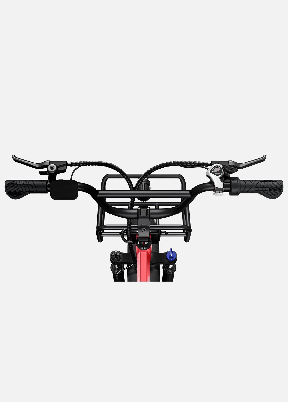 Vélo Électrique Urbain Grosses Roues Rose - L20 BOOST