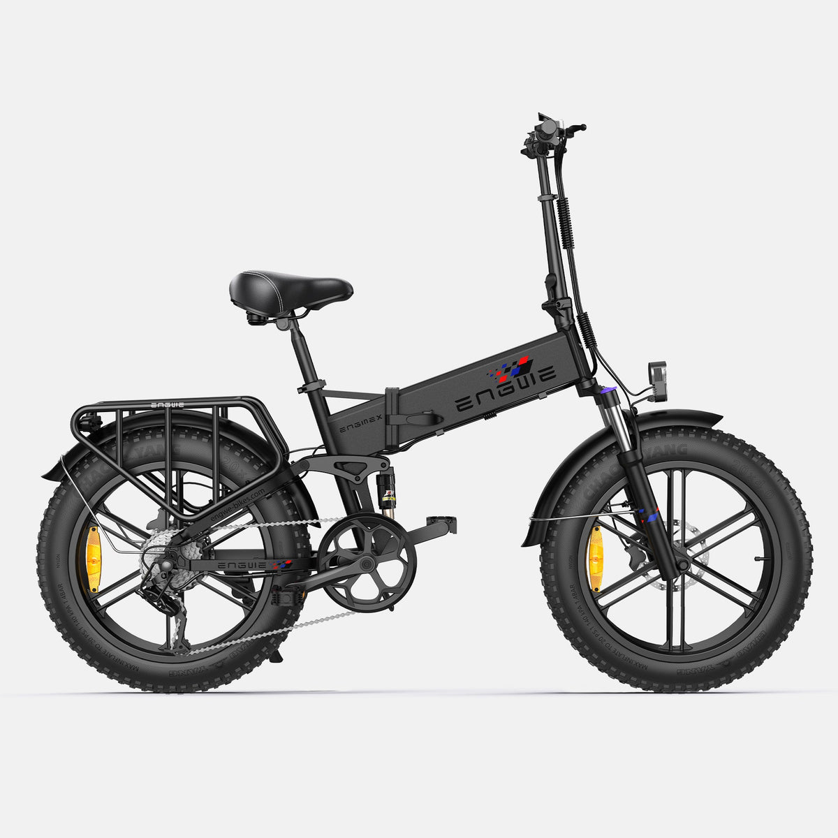 Vélo Électrique Compact de Ville Noir - ENGWE Engine X