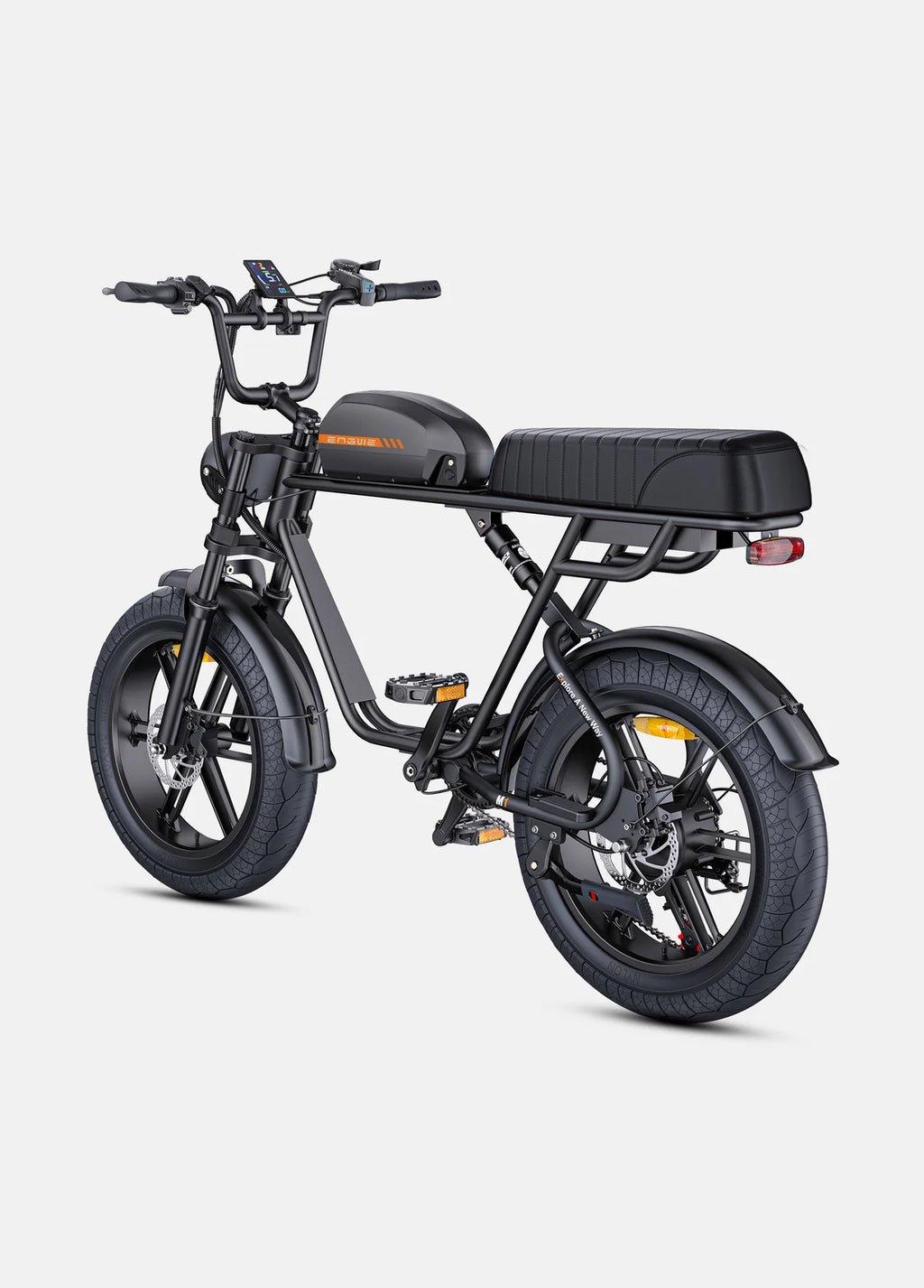 Vélo Électrique Fat Bike Noir ENGWE M1 - Style Moto 250W