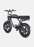 Vélo Électrique Fat Bike Noir ENGWE M1 - Style Moto 250W