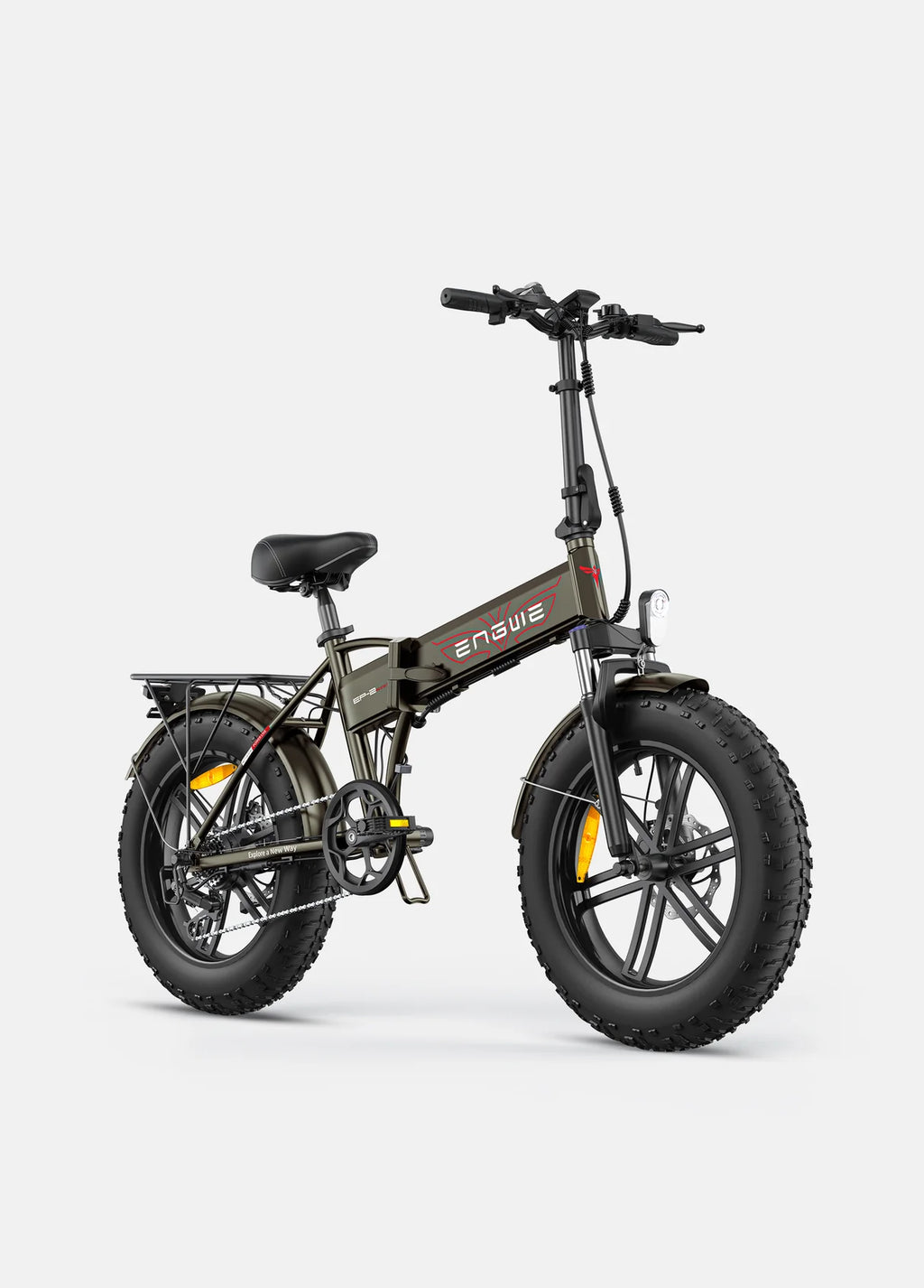 Vélo Électrique Compact de Ville Marron - ENGWE EP-2 Boost