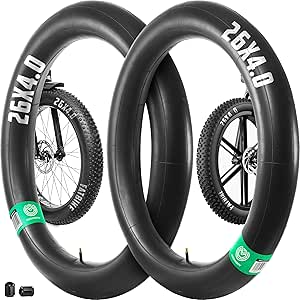 Lot de 2 chambre à air fat bike 26x4 increvable