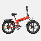 Vélo Électrique Compact de Ville Rouge - ENGWE Engine X