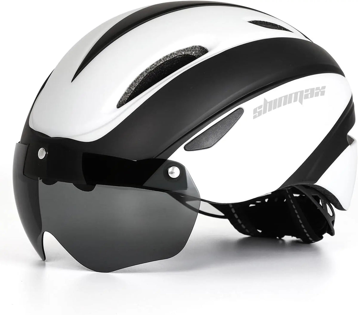 Casque vélo VTT avec lunettes amovibles