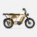 Fat Bike Longtail Biplace Électrique Jaune - CAVET