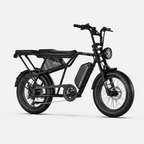 Fat Bike Longtail Biplace Électrique Noir - CAVET