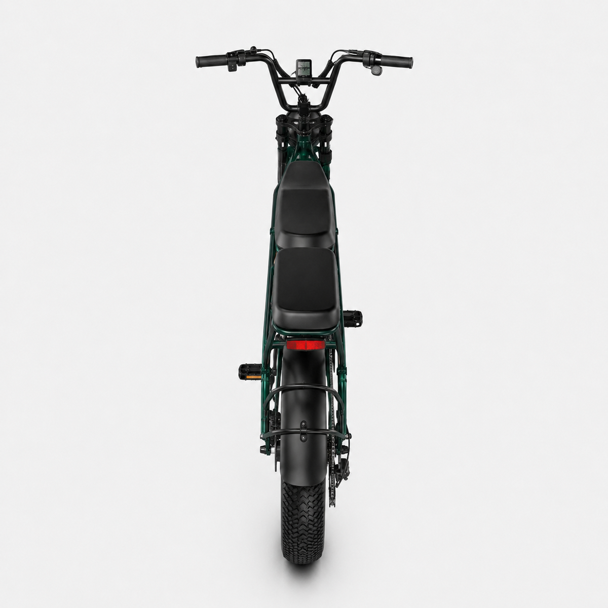 Fat Bike Longtail Biplace Électrique Vert - CAVET