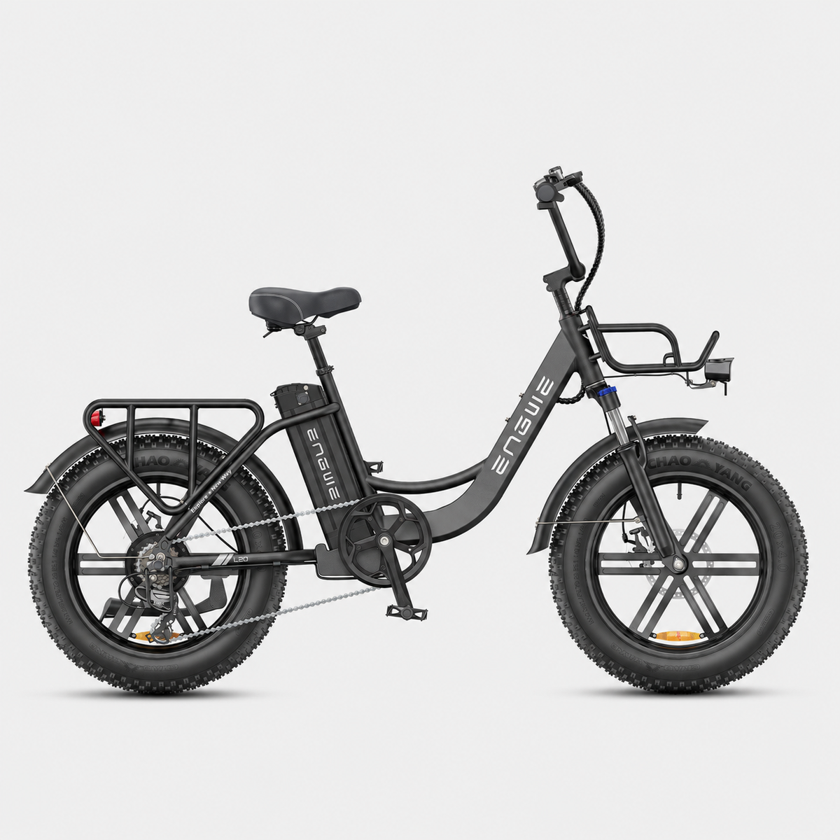 Vélo Électrique Urbain Grosses Roues Noir - L20 BOOST