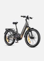 Fat Bike Électrique Femme Cadre Ouvert Gris - E26 PRO