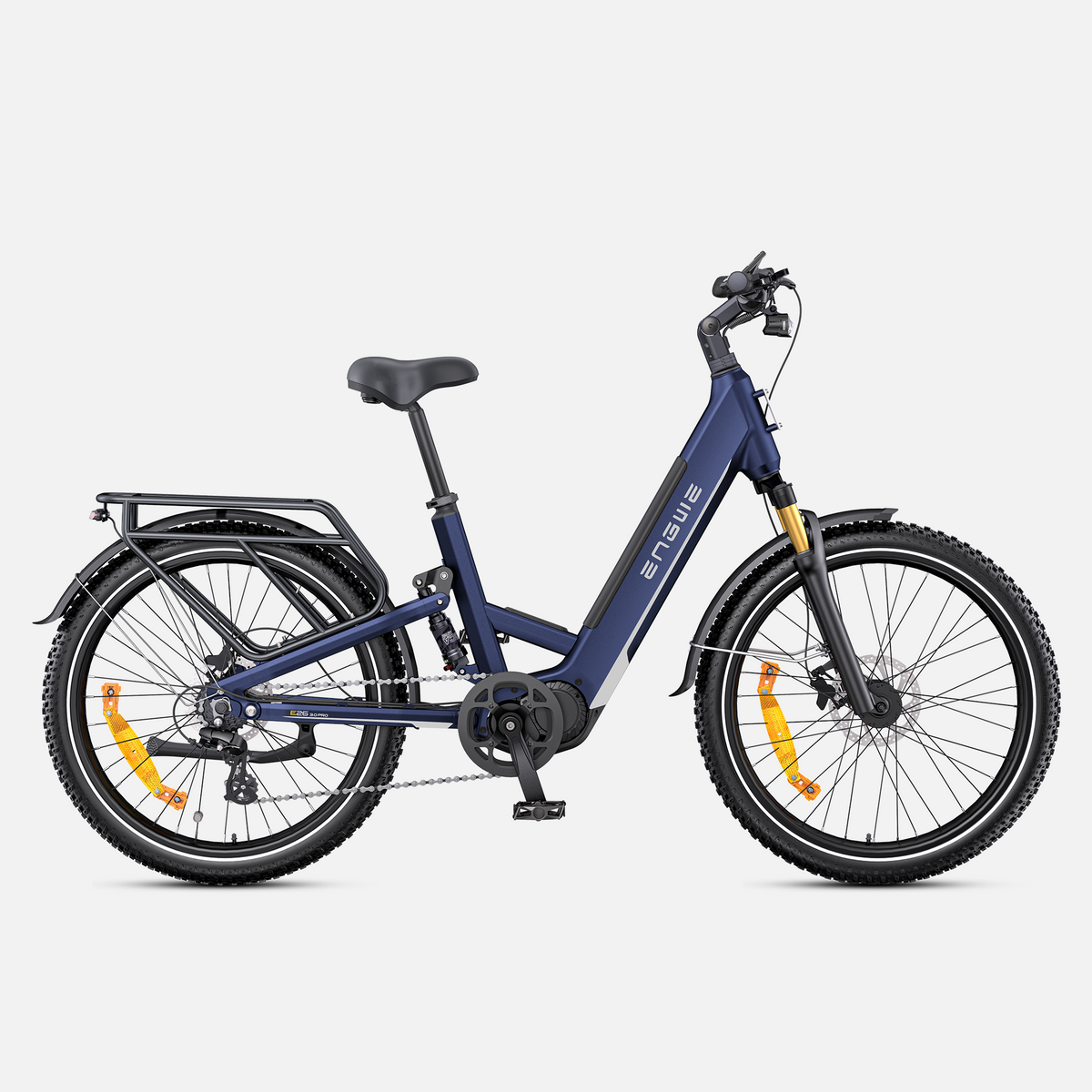 Fat Bike Électrique Femme Cadre Ouvert Bleu - E26 PRO