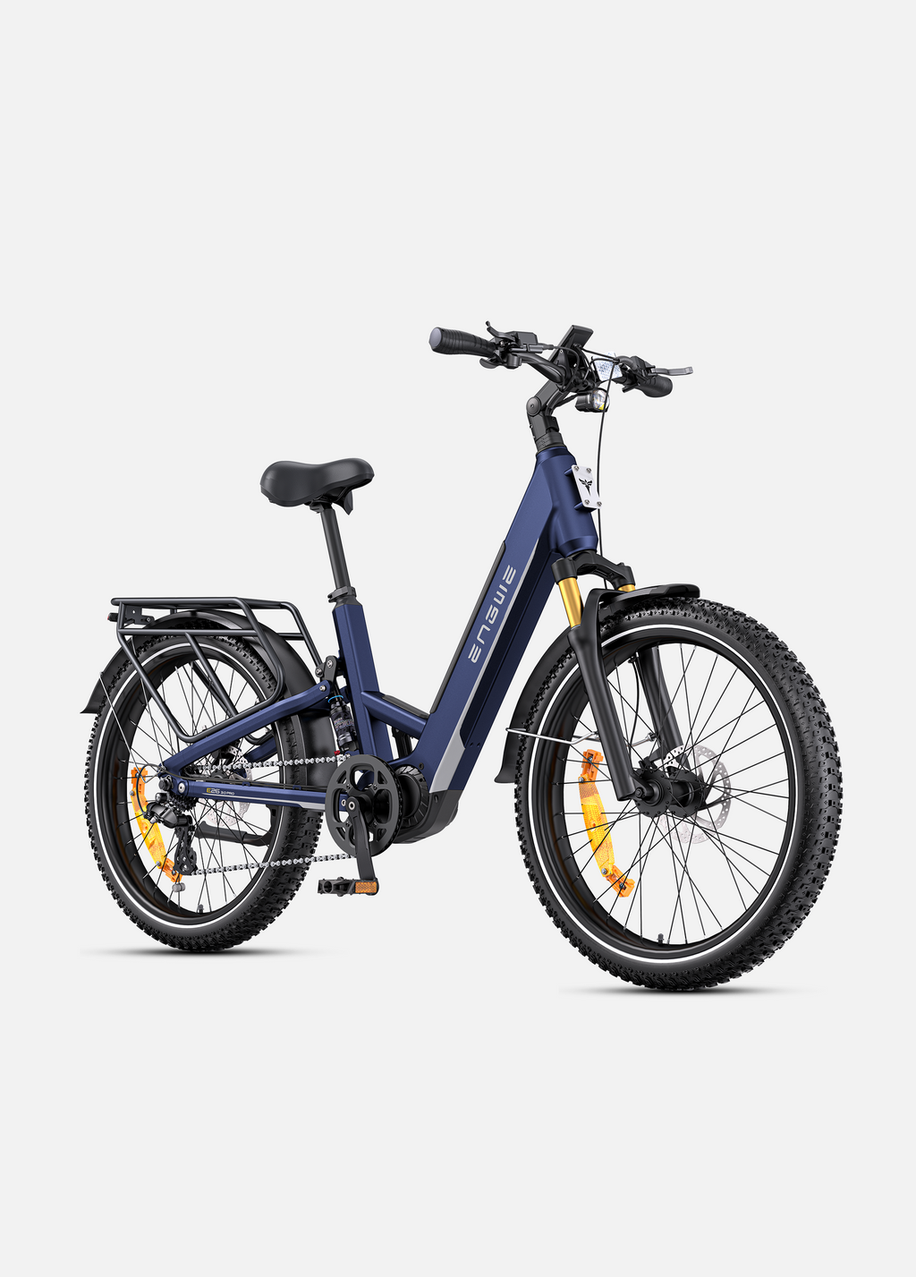 Fat Bike Électrique Femme Cadre Ouvert Bleu - E26 PRO