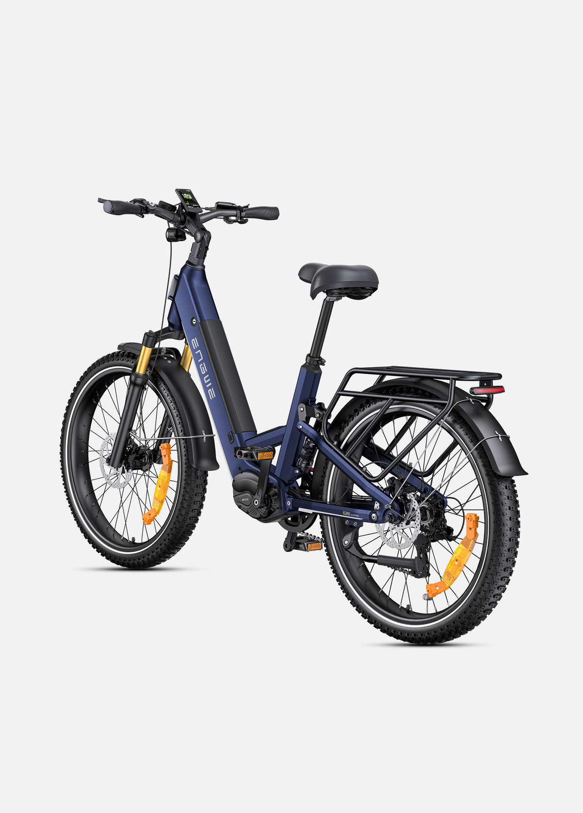Fat Bike Électrique Femme Cadre Ouvert Bleu - E26 PRO
