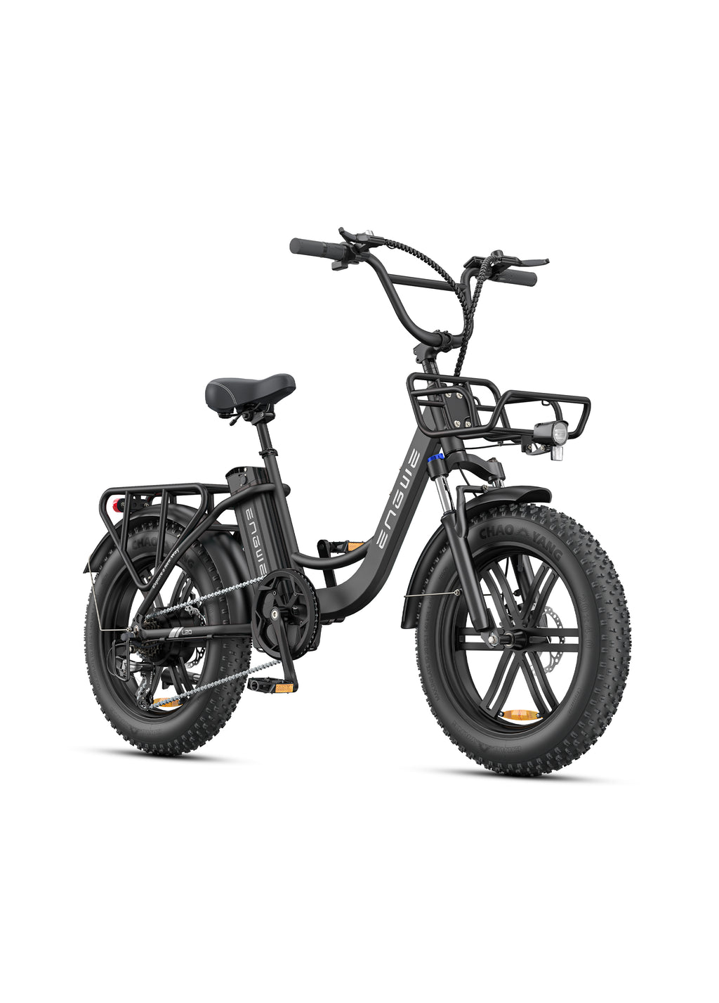 Vélo Électrique Urbain Grosses Roues Noir - L20 BOOST