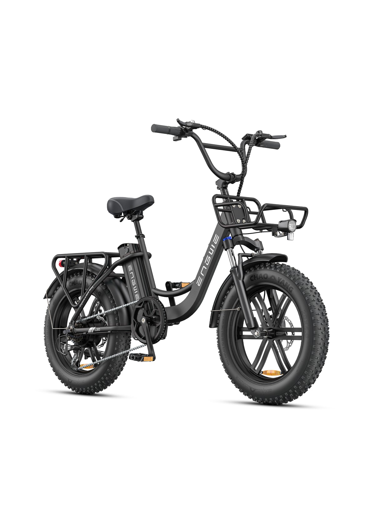 Vélo Électrique Urbain Grosses Roues Noir - L20 BOOST