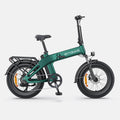 Fat Bike Electrique Pliant 20 Pouces Vert - PRO 3