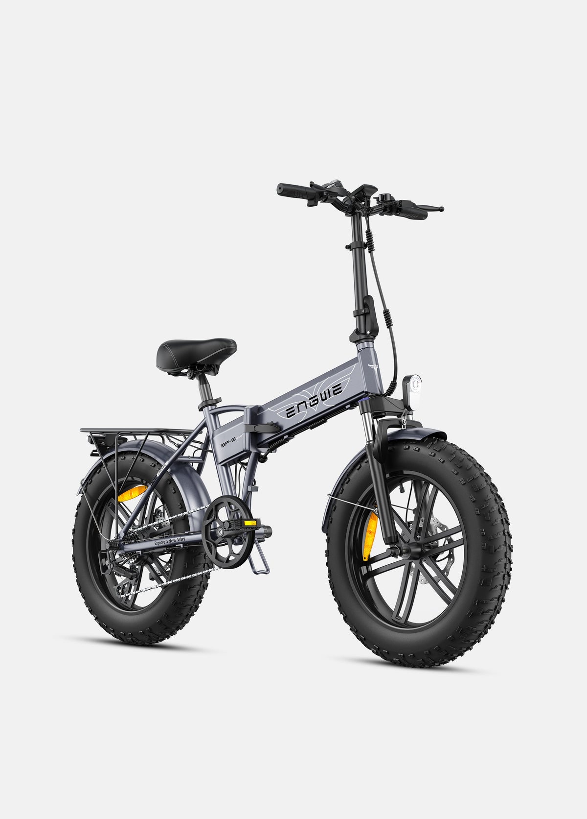 Vélo Électrique Compact de Ville Gris - ENGWE EP-2 Boost