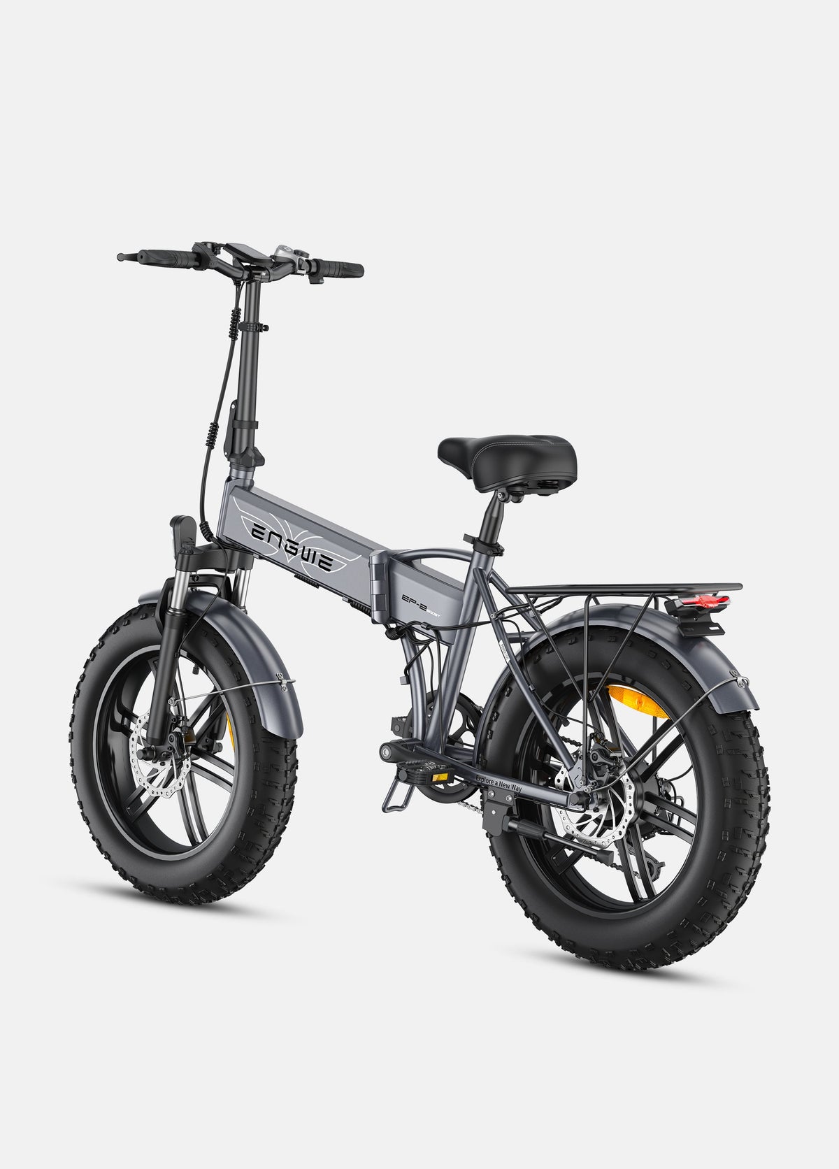 Vélo Électrique Compact de Ville Gris - ENGWE EP-2 Boost
