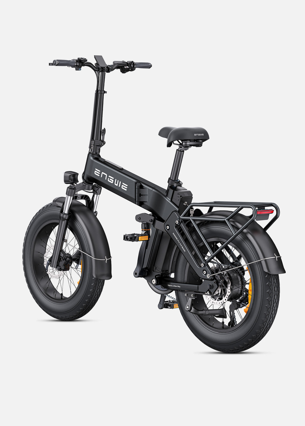 Fat Bike Electrique Pliant 20 Pouces Noir - PRO 3