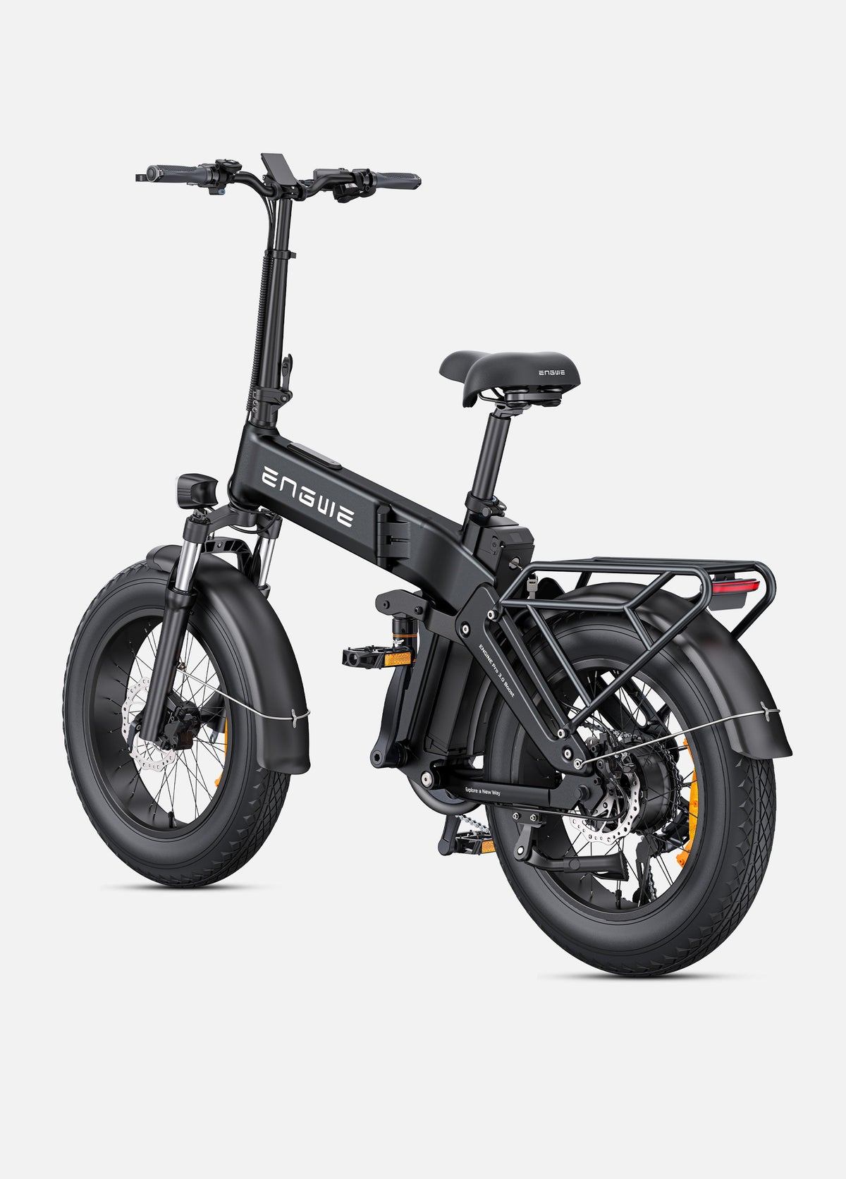 Fat Bike Electrique Pliant 20 Pouces Noir - PRO 3
