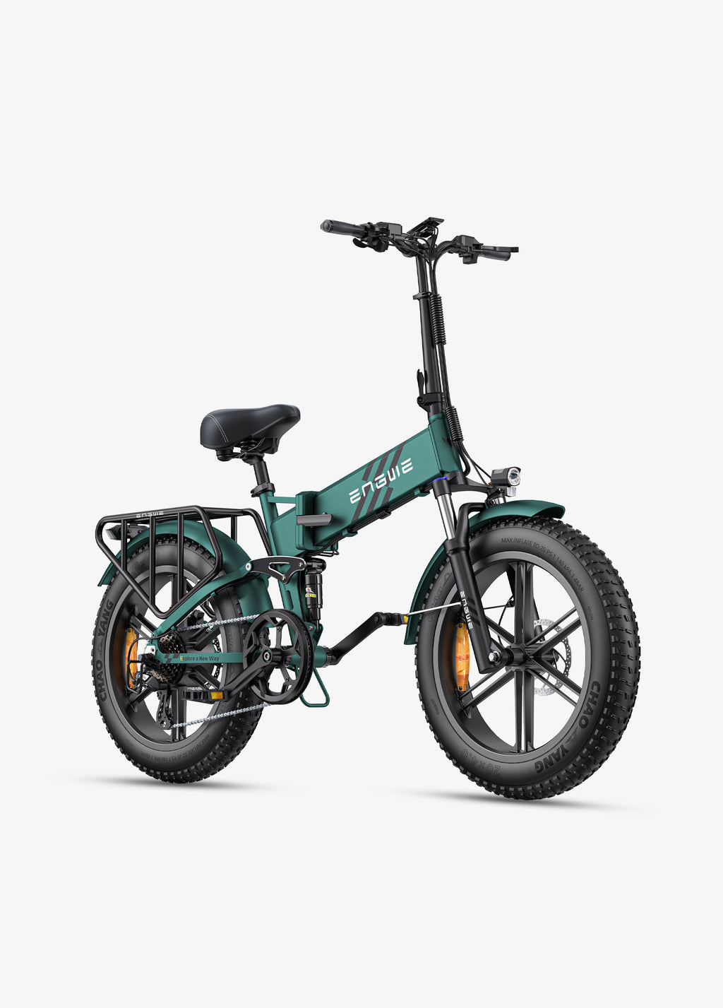 Vélo Électrique Compact de Ville Vert - ENGWE Pro 2.0