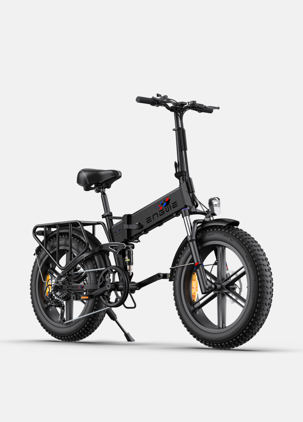 Vélo Électrique Compact de Ville Noir - ENGWE Engine X