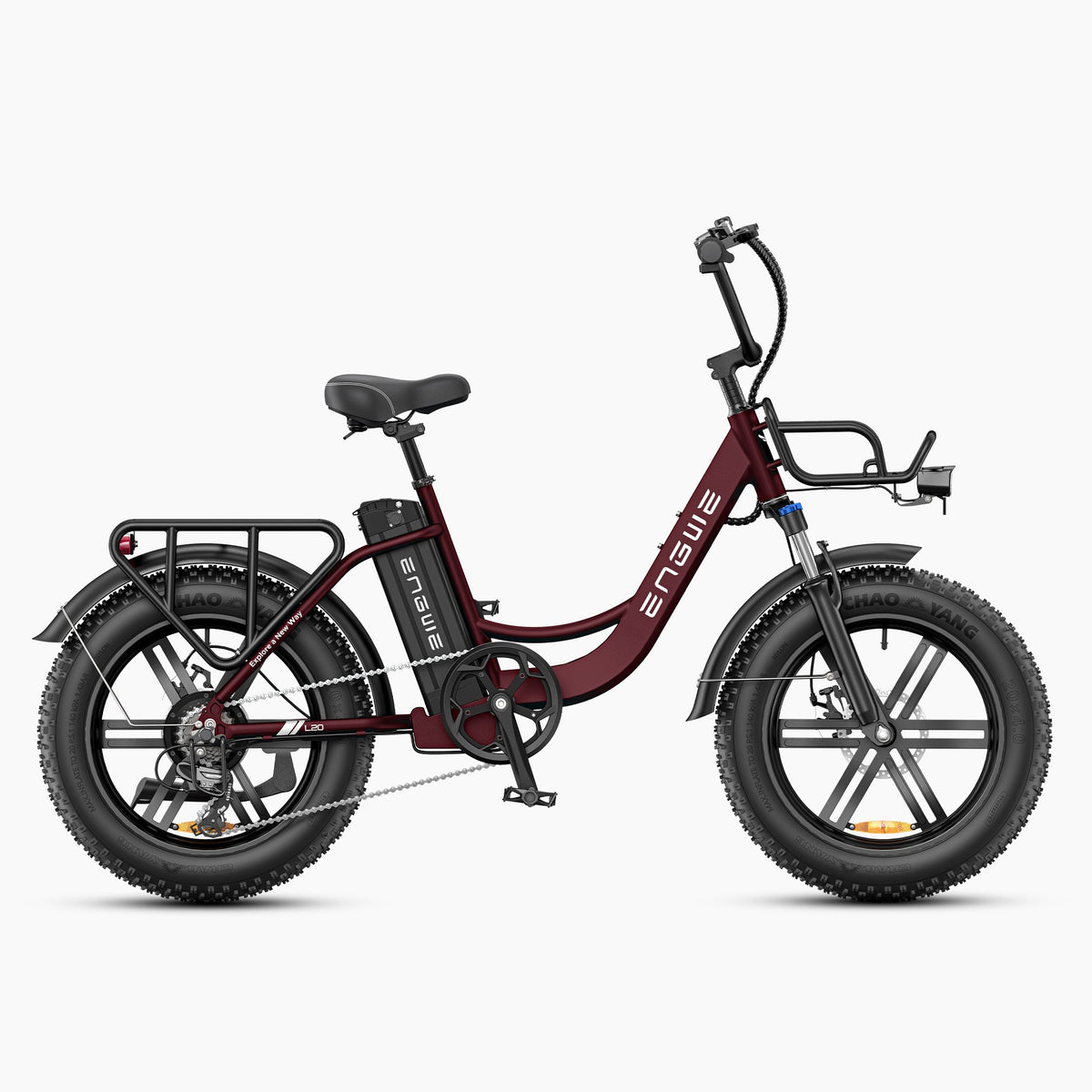 Vélo Électrique Urbain Grosses Roues Bordeaux - L20 BOOST