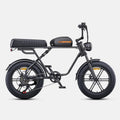 Vélo Électrique Fat Bike Noir ENGWE M1 - Style Moto 250W