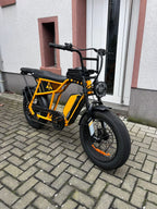 Fat Bike Longtail Biplace Électrique Jaune - CAVET
