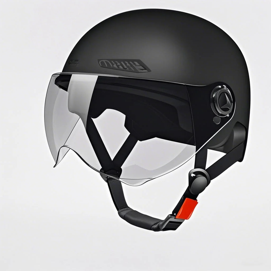 Casque jet d’été pour vélo électrique