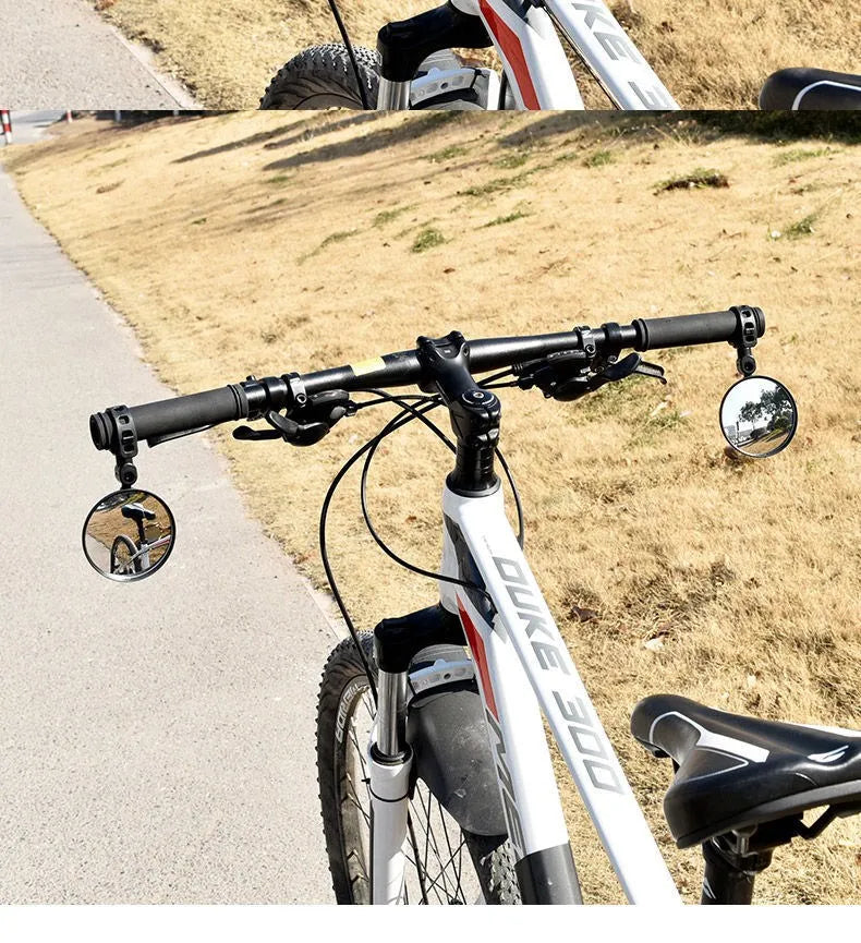 Paire de rétroviseurs de guidon pour vélo