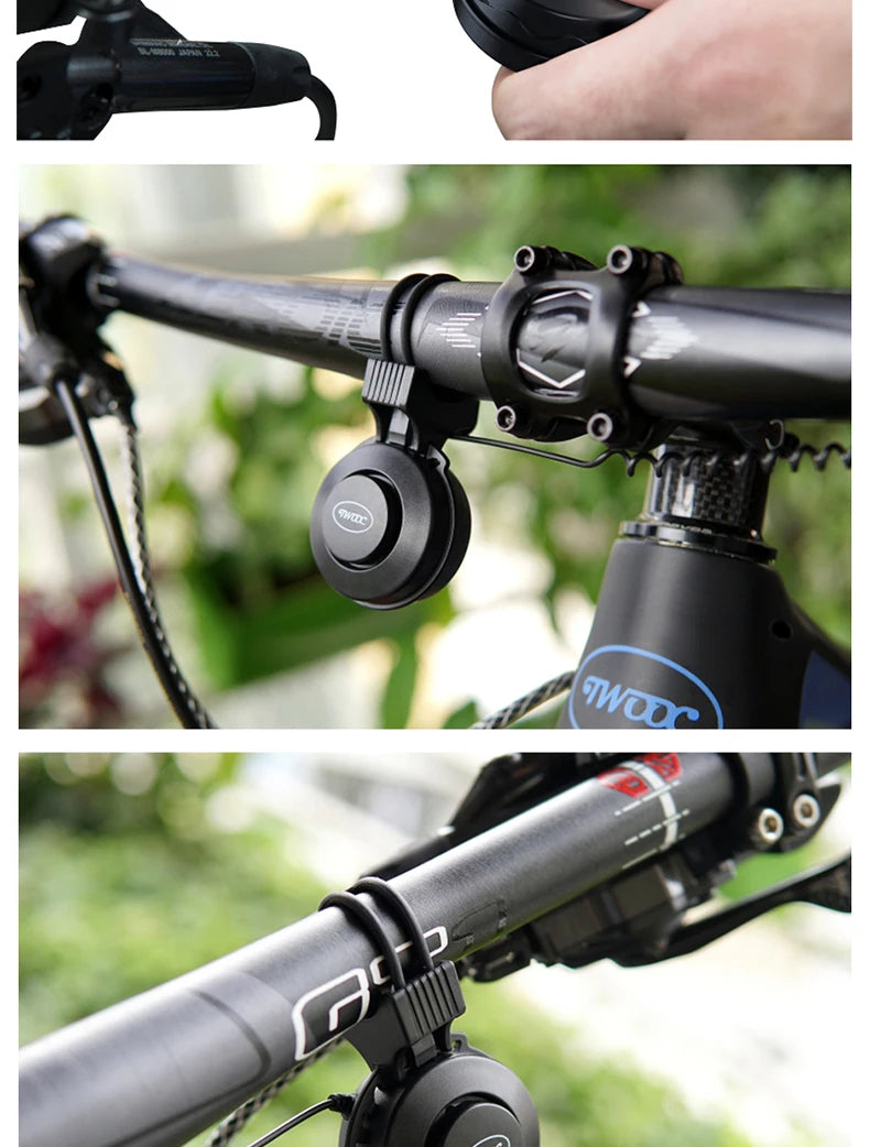 Klaxon électronique rechargeable pour vélo