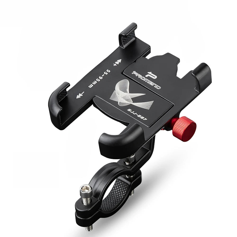 Support téléphone en aluminium pour guidon