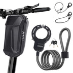 Antivol menotte avec câble pour vélo et trottinette