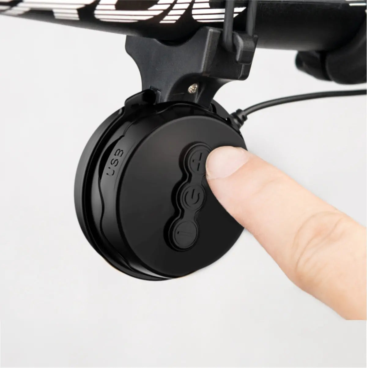 Klaxon électronique rechargeable pour vélo